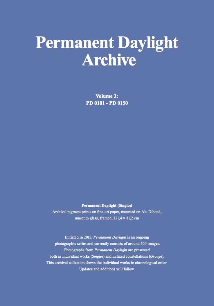 Permanent Daylight Archive, Volume 3